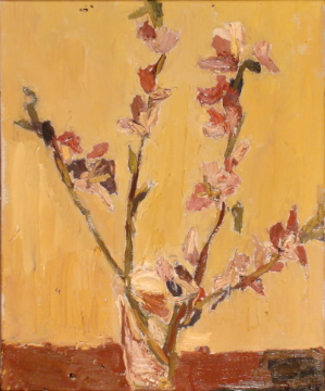 Fleurs à longues tiges dans un vase, 1954