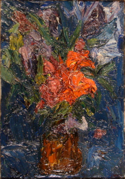 Fleurs dans un vase, 14 mai 1966