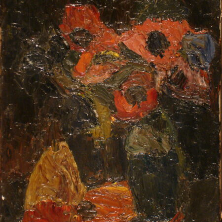 Fleurs dans un vase, vers 1969