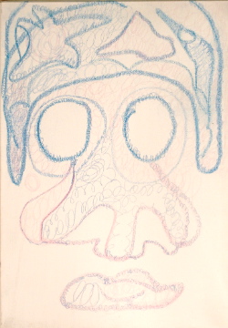 Tête, vers 2000